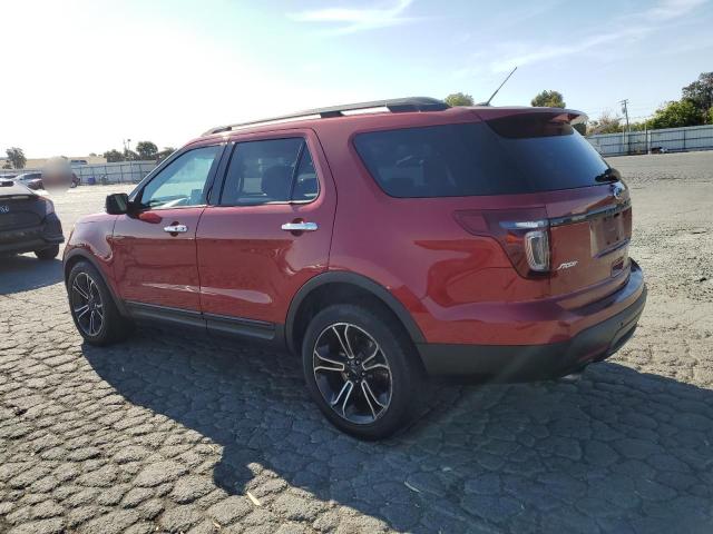 1FM5K8GT4DGC29904 - 2013 FORD EXPLORER SPORT 勃艮第红 照片 2