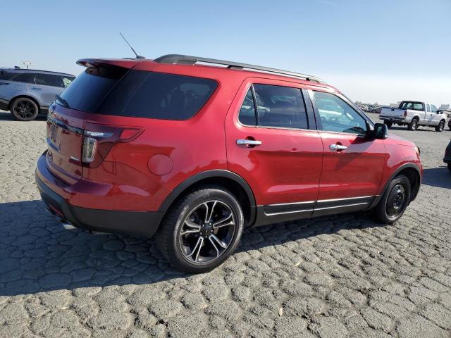 1FM5K8GT4DGC29904 - 2013 FORD EXPLORER SPORT 勃艮第红 照片 3