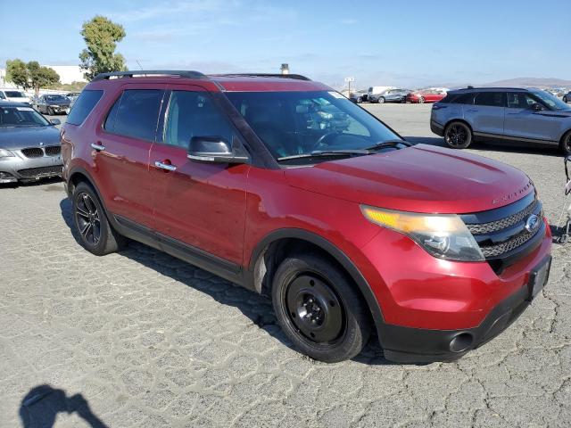 1FM5K8GT4DGC29904 - 2013 FORD EXPLORER SPORT 勃艮第红 照片 4