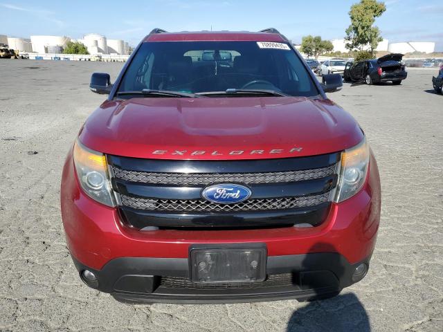 1FM5K8GT4DGC29904 - 2013 FORD EXPLORER SPORT 勃艮第红 照片 5