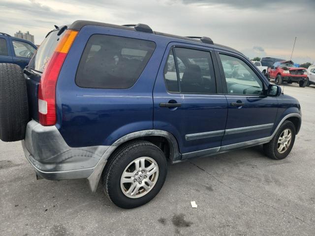 JHLRD78824C014553 - 2004 HONDA CR-V EX BLUE photo 3