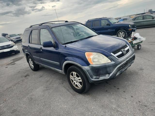 JHLRD78824C014553 - 2004 HONDA CR-V EX BLUE photo 4