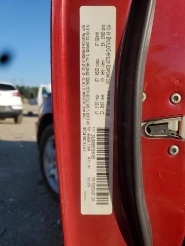 1B3JB48B87D504439 - 2007 DODGE CALIBER SXT BURGUNDY photo 12