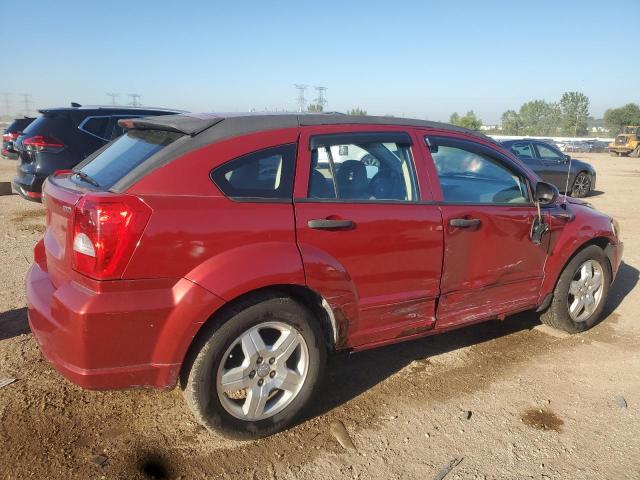 1B3JB48B87D504439 - 2007 DODGE CALIBER SXT BURGUNDY photo 3