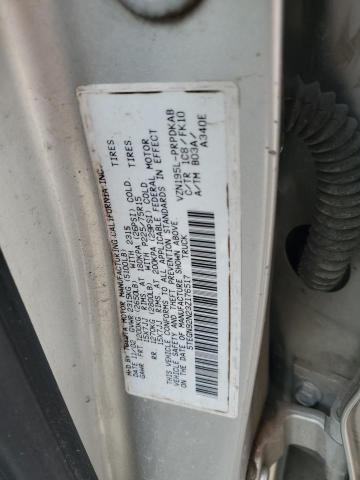 5TEGN92N23Z176517 - 2003 TOYOTA TACOMA DOUBLE CAB PRERUNNER SILVER photo 12