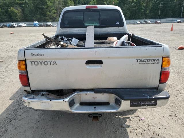 5TEGN92N23Z176517 - 2003 TOYOTA TACOMA DOUBLE CAB PRERUNNER SILVER photo 6