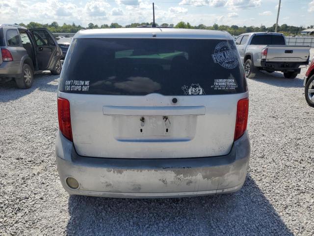 JTLKE50E181006242 - 2008 TOYOTA SCION XB SILVER photo 6