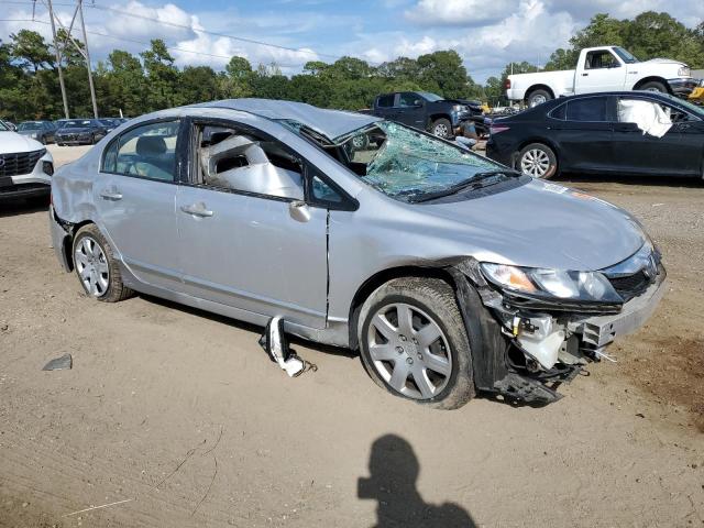 2HGFA1F58AH332119 - 2010 HONDA CIVIC LX SILVER photo 4