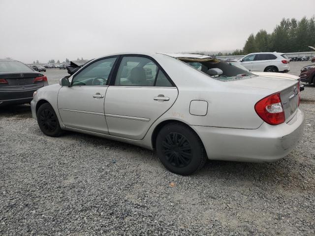 4T1BE32K63U774546 - 2003 TOYOTA CAMRY LE SILVER photo 2