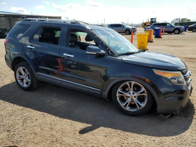 1FM5K8F8XDGC06432 - 2013 FORD EXPLORER LIMITED Чорний фото 4