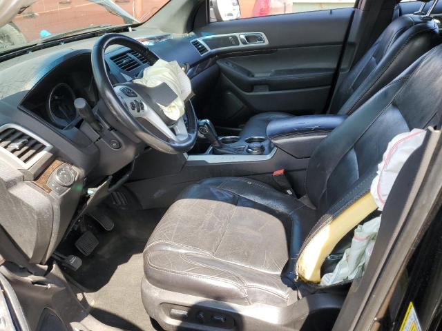1FM5K8F8XDGC06432 - 2013 FORD EXPLORER LIMITED Чорний фото 7