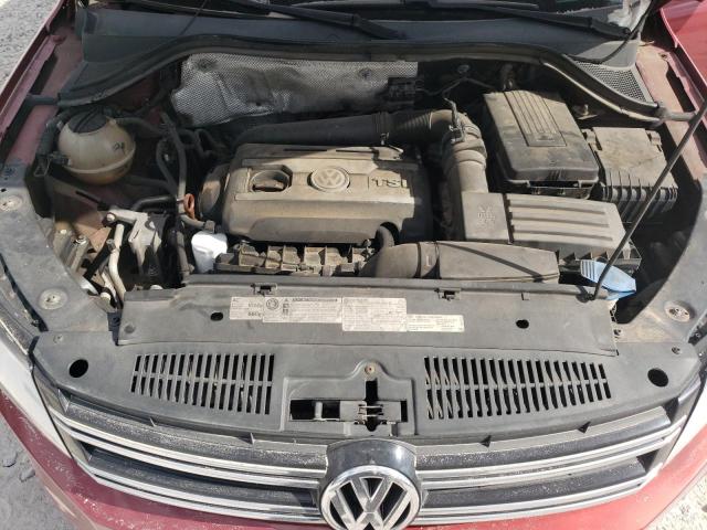 WVGAV7AX7CW006269 - 2012 VOLKSWAGEN TIGUAN S RED photo 12