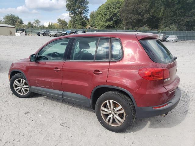 WVGAV7AX7CW006269 - 2012 VOLKSWAGEN TIGUAN S RED photo 2
