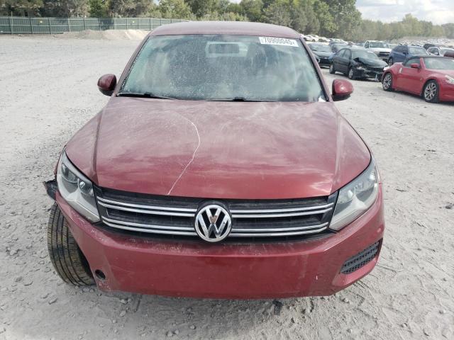 WVGAV7AX7CW006269 - 2012 VOLKSWAGEN TIGUAN S RED photo 5