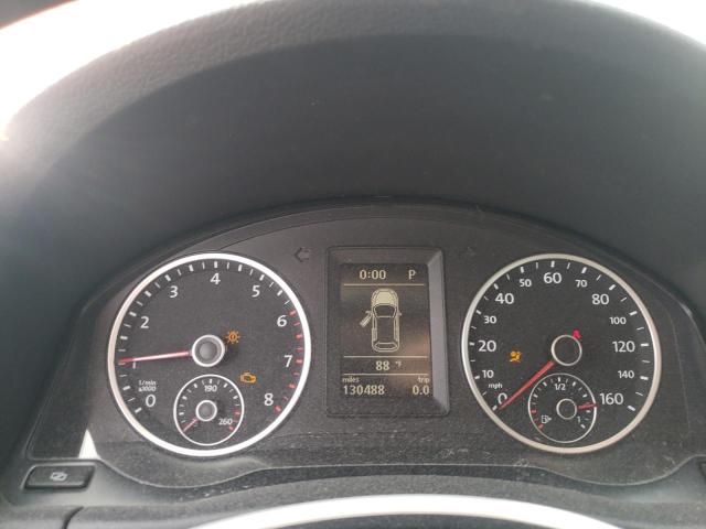 WVGAV7AX7CW006269 - 2012 VOLKSWAGEN TIGUAN S RED photo 9