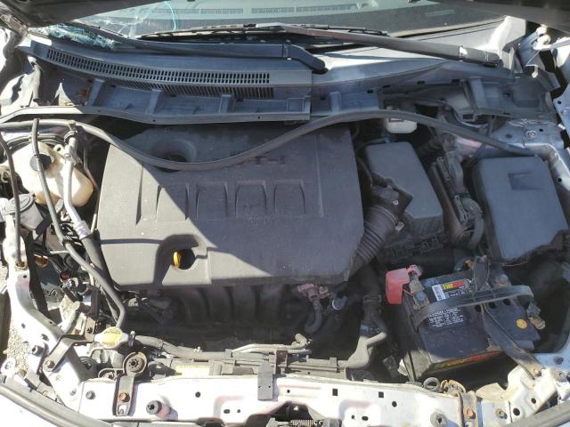 JTDBU4EE9DJ116791 - 2013 TOYOTA COROLLA BASE ვერცხლისფერი ფოტო 11