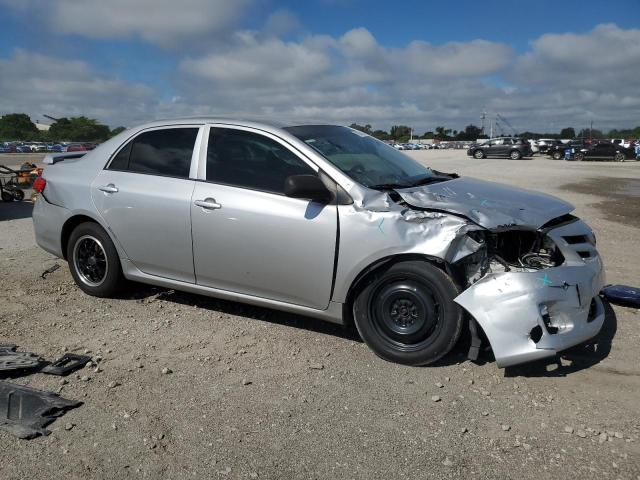 JTDBU4EE9DJ116791 - 2013 TOYOTA COROLLA BASE ვერცხლისფერი ფოტო 4