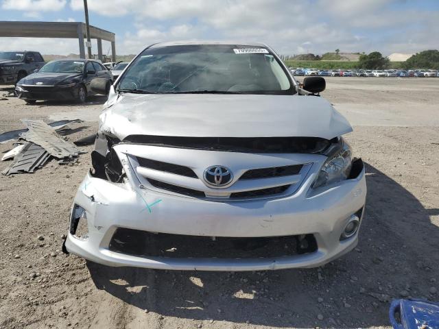 JTDBU4EE9DJ116791 - 2013 TOYOTA COROLLA BASE ვერცხლისფერი ფოტო 5