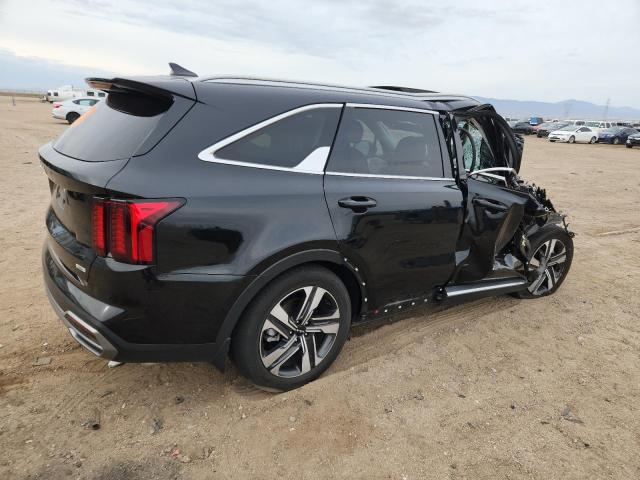 KNDRHDLGXP5175403 - 2023 KIA SORENTO EX შავი ფოტო 3