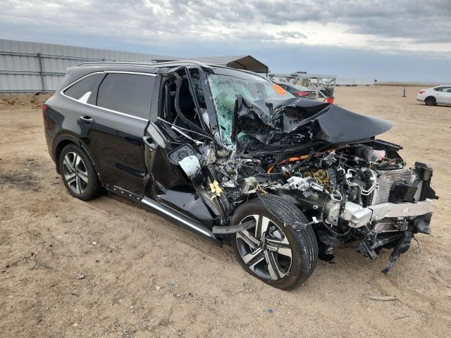 KNDRHDLGXP5175403 - 2023 KIA SORENTO EX შავი ფოტო 4