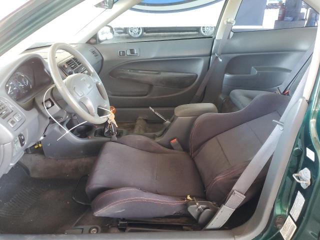 1HGEJ8145YL026804 - 2000 HONDA CIVIC EX GREEN photo 7