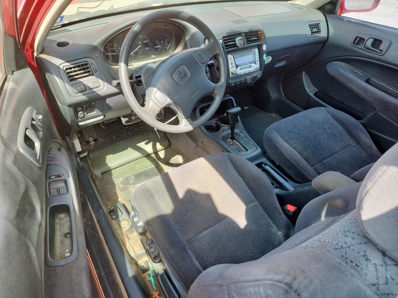 1HGEJ8245YL100835 - 2000 HONDA CIVIC EX RED photo 8