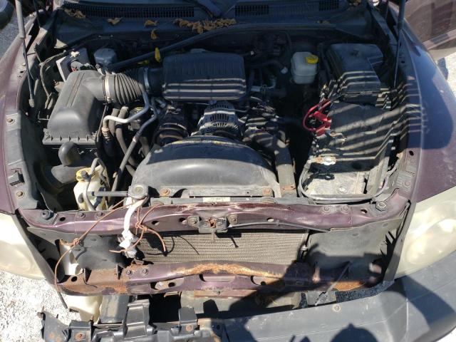 1D7HE22K35S281193 - 2005 DODGE DAKOTA ST PURPLE photo 11