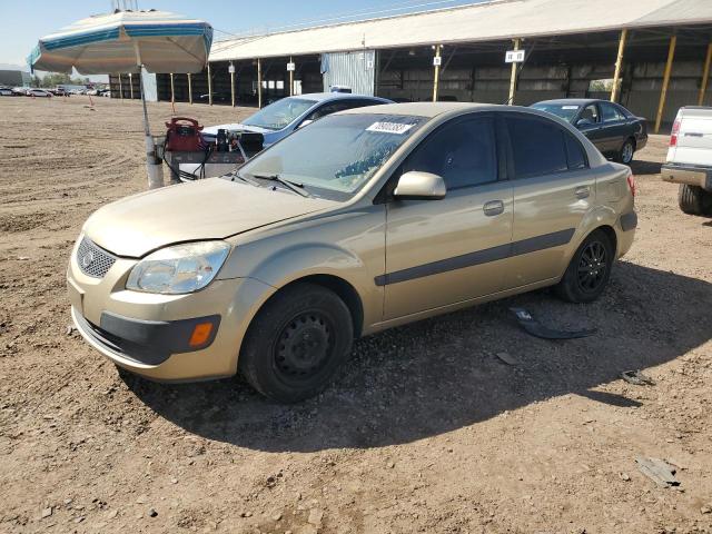 KNADE123166030904 - 2006 KIA RIO GOLD photo 1