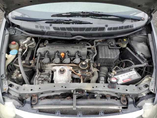 2HGFA16879H328021 - 2009 HONDA CIVIC EX GRAY photo 11