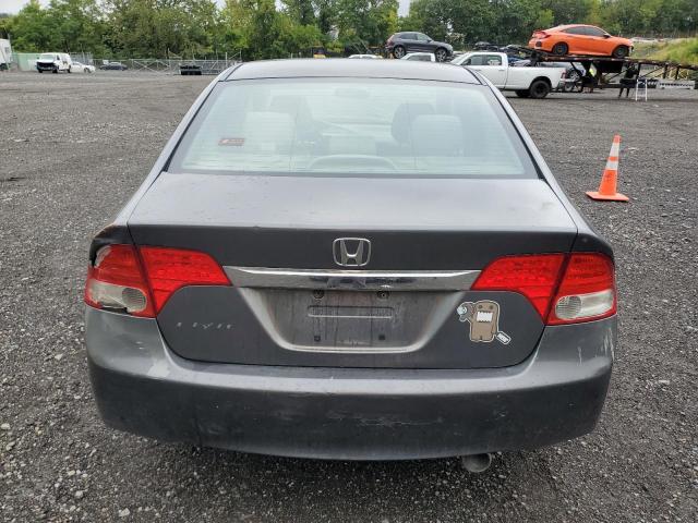 2HGFA16879H328021 - 2009 HONDA CIVIC EX GRAY photo 6