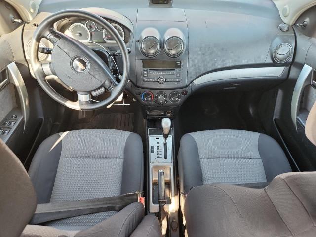 KL1TD66E29B304575 - 2009 CHEVROLET AVEO LS RED photo 8