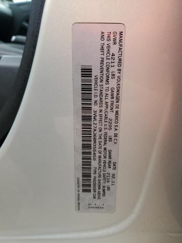 3VWLZ7AJ6BM355450 - 2011 VOLKSWAGEN JETTA SEL SILVER photo 12