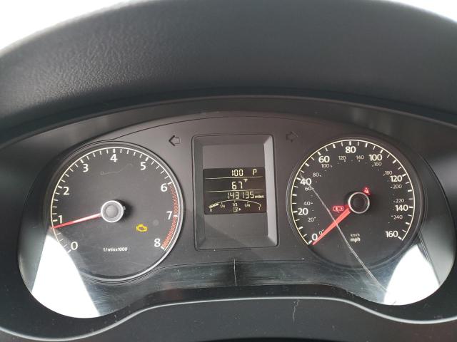 3VWLZ7AJ6BM355450 - 2011 VOLKSWAGEN JETTA SEL SILVER photo 9