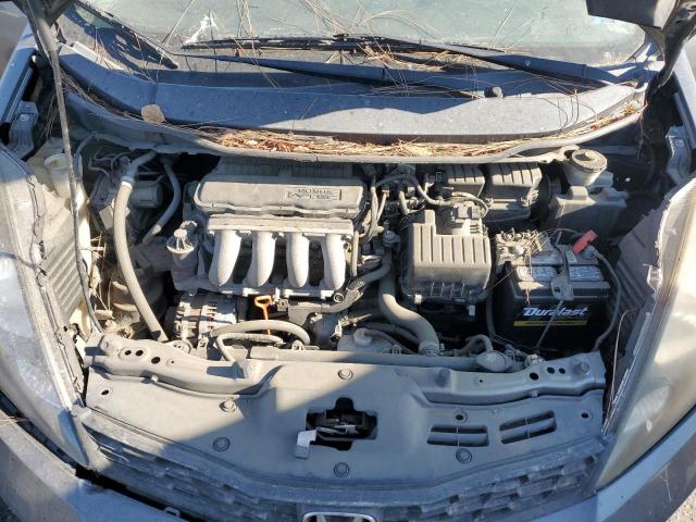 JHMGE8H55CC019417 - 2012 HONDA FIT SPORT GRAY photo 11