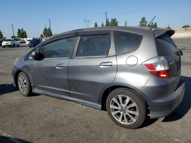 JHMGE8H55CC019417 - 2012 HONDA FIT SPORT GRAY photo 2