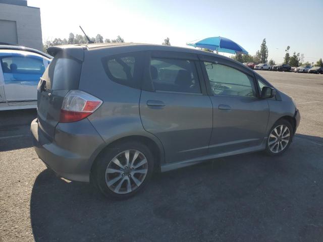 JHMGE8H55CC019417 - 2012 HONDA FIT SPORT GRAY photo 3