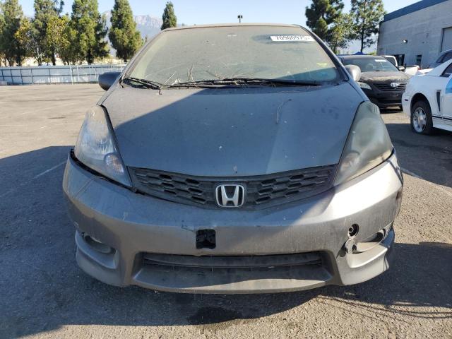 JHMGE8H55CC019417 - 2012 HONDA FIT SPORT GRAY photo 5