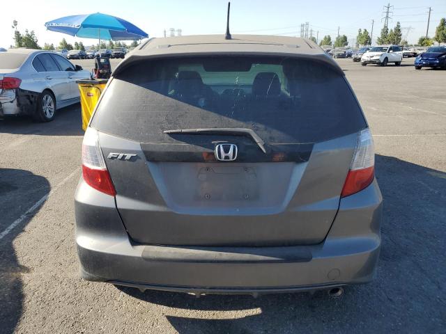 JHMGE8H55CC019417 - 2012 HONDA FIT SPORT GRAY photo 6