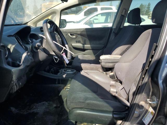 JHMGE8H55CC019417 - 2012 HONDA FIT SPORT GRAY photo 7