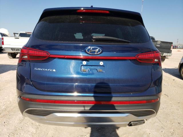 5NMS24AJ7NH431881 - 2022 HYUNDAI SANTA FE SEL BLUE photo 6