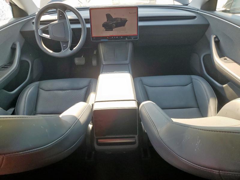 5YJ3E1EA7RF767445 - 2024 TESLA MODEL 3 Սև լուսանկար 8