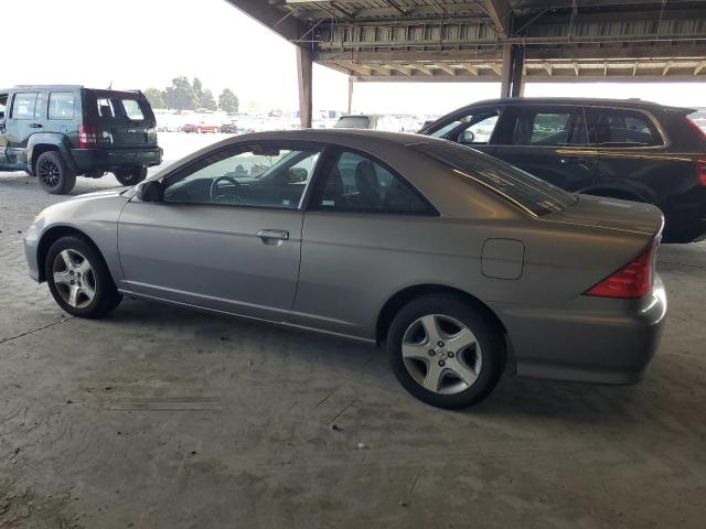 1HGEM22034L037410 - 2004 HONDA CIVIC EX GRAY photo 2