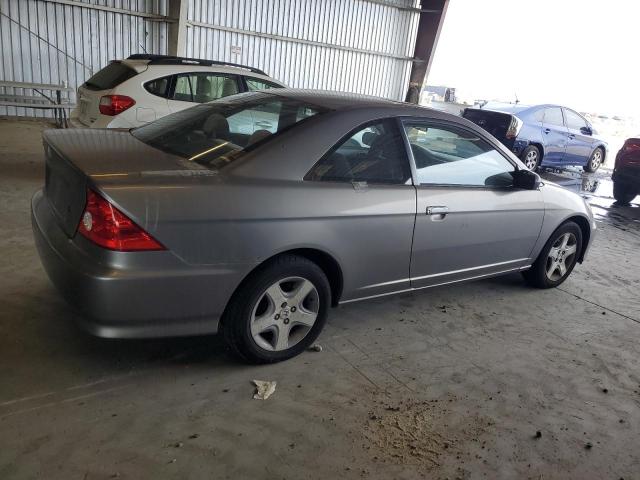 1HGEM22034L037410 - 2004 HONDA CIVIC EX GRAY photo 3