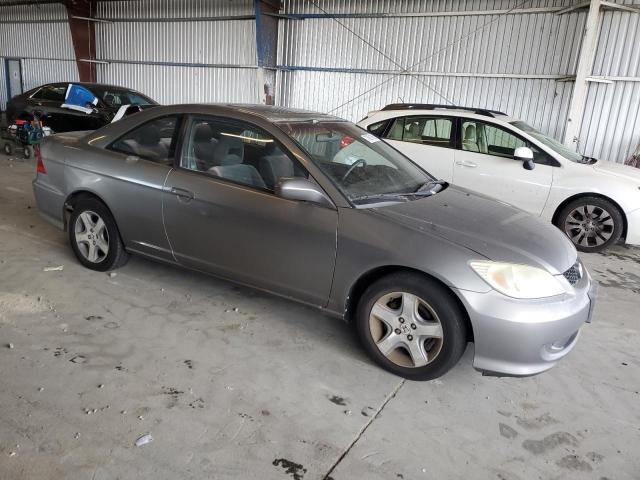 1HGEM22034L037410 - 2004 HONDA CIVIC EX GRAY photo 4