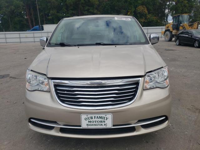 2C4RC1CG8CR269970 - 2012 CHRYSLER TOWN & COU TOURING L GOLD photo 5