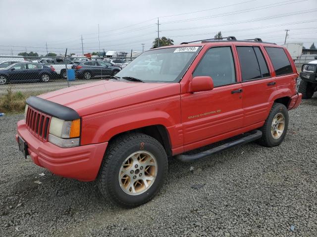 1J4GZ78S4TC331728 - 1996 JEEP GRAND CHER LIMITED RED photo 1