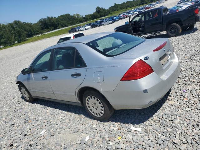 1HGCM56187A145520 - 2007 HONDA ACCORD VALUE SILVER photo 2
