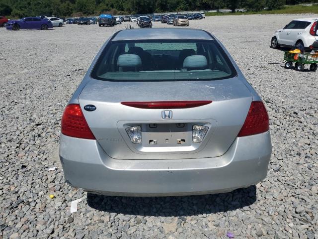 1HGCM56187A145520 - 2007 HONDA ACCORD VALUE SILVER photo 6
