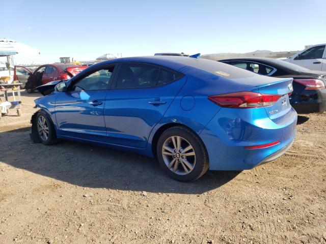 5NPD84LF3HH178372 - 2017 HYUNDAI ELANTRA SE BLUE photo 2