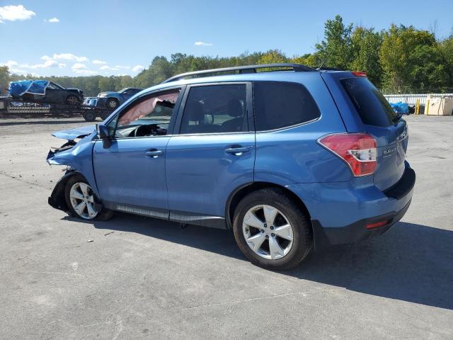 JF2SJADC0FH824852 - 2015 SUBARU FORESTER 2.5I PREMIUM ლურჯი ფოტო 2
